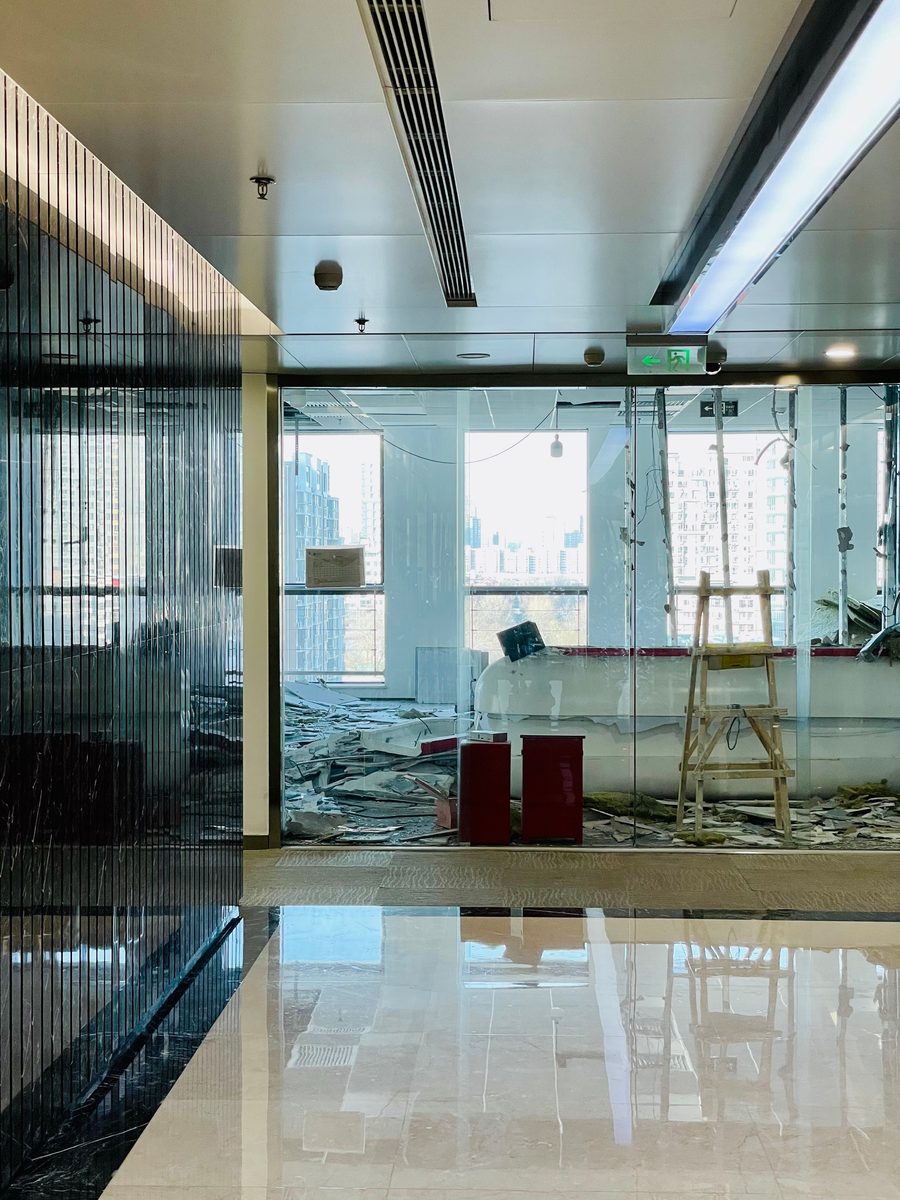 Office Renovation in Progress