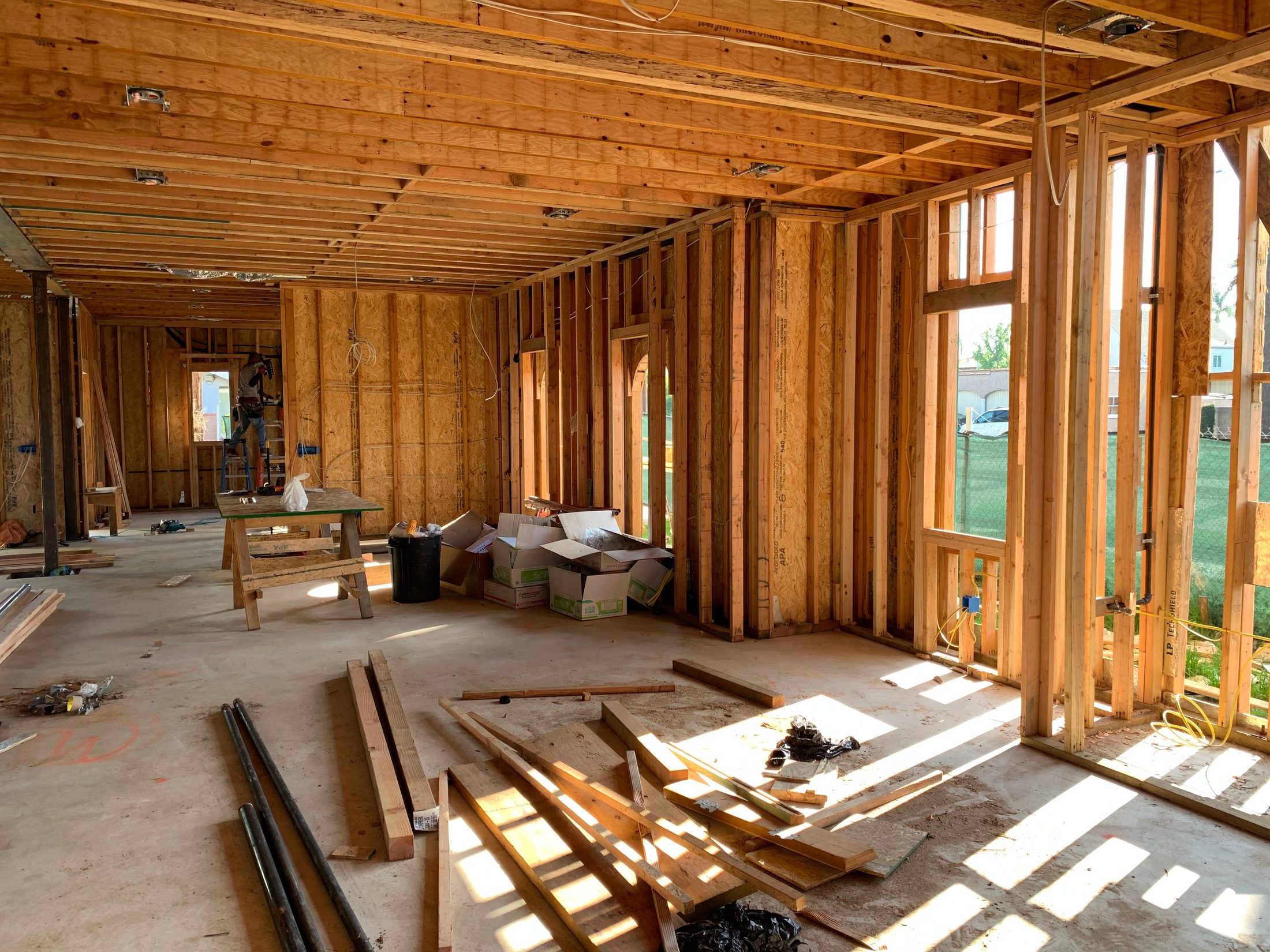 Wood Framing & Interior Build-Up